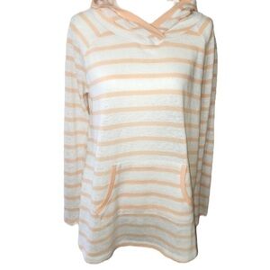 Earth Yoga striped paradise hoodie m